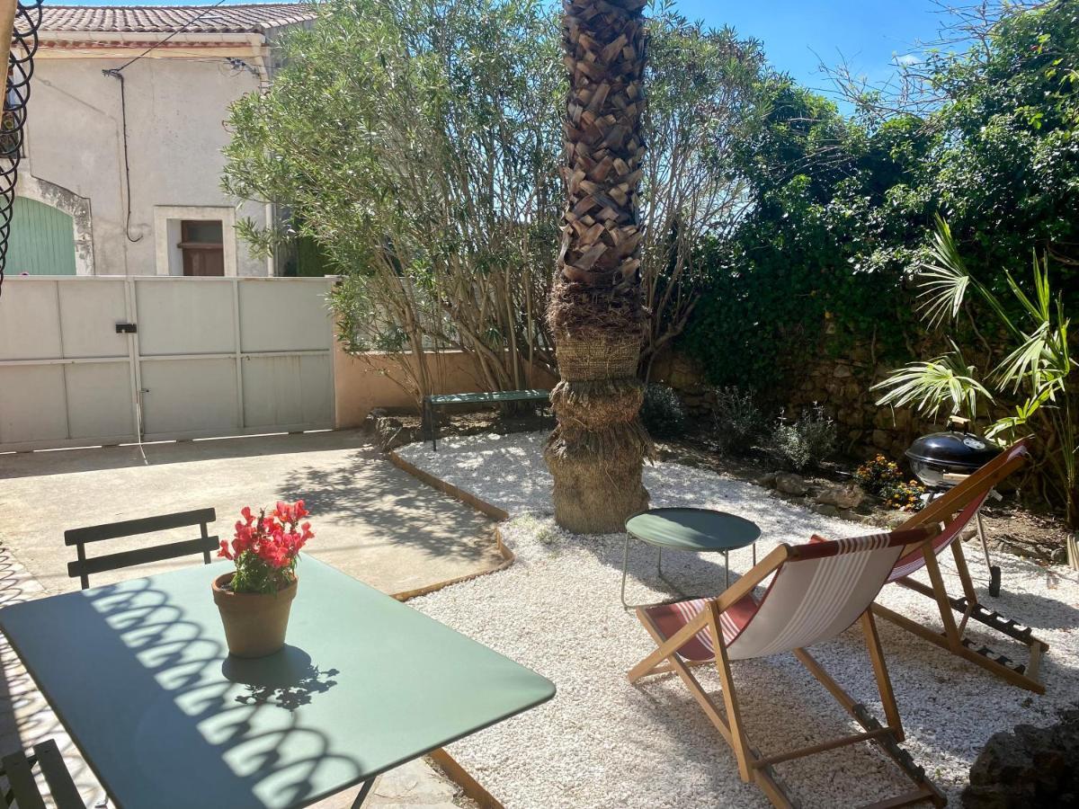Gite Le Palmier - Perfectly Located Cosy Studio With Private Garden Puissalicon Exteriér fotografie